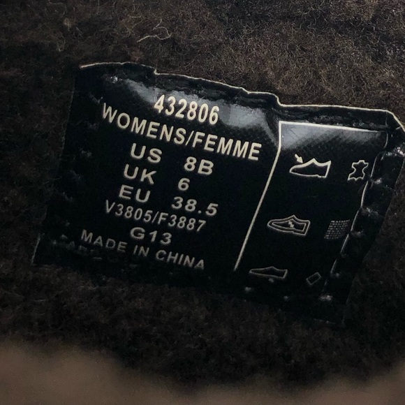 Lands' End Women's Leather Chalet Tassel Fur Lining Brown Mules Clogs 8B - Picture 14 of 14